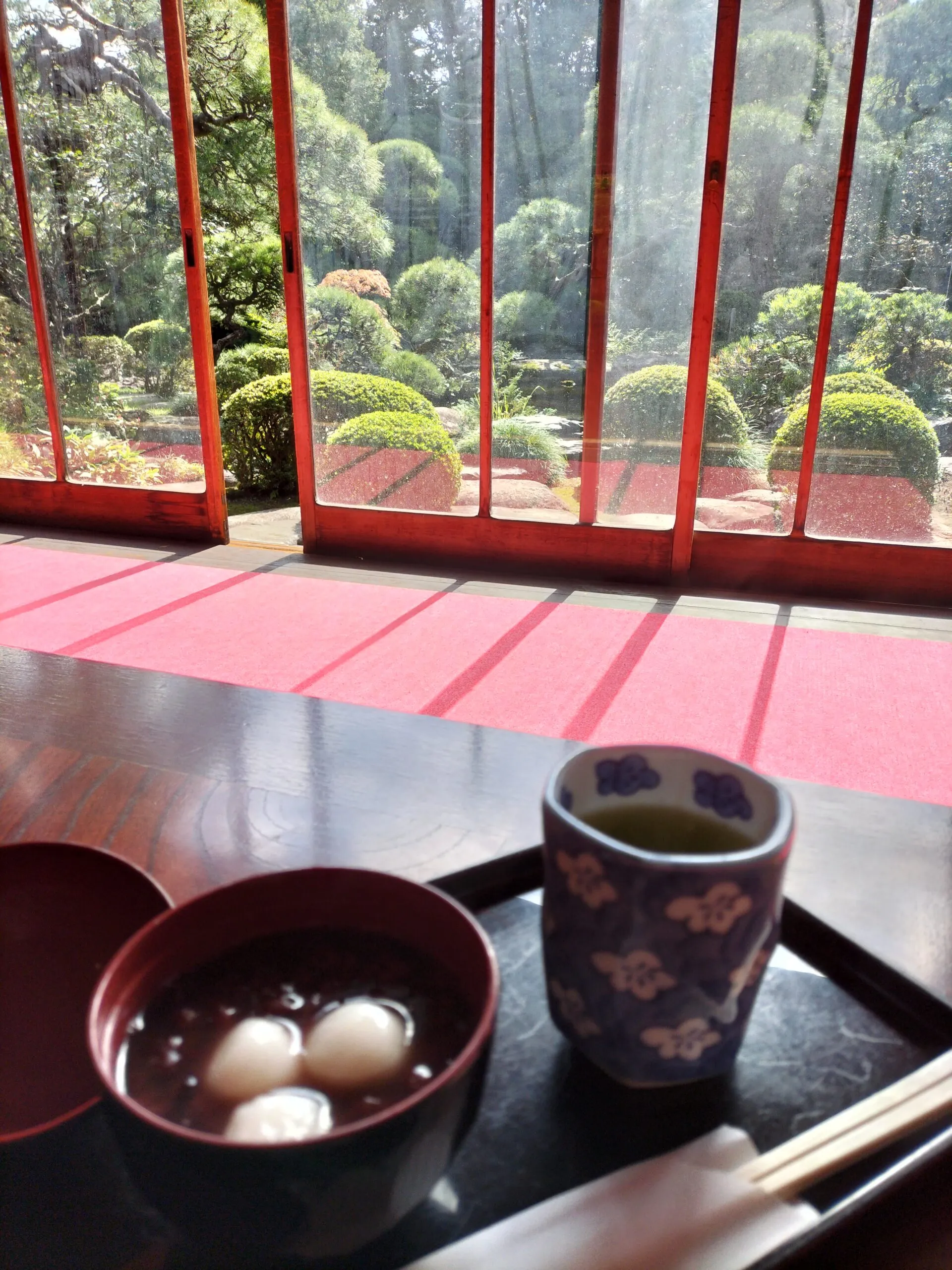 柴又お花見ヨガ＆庭園お抹茶カフェ